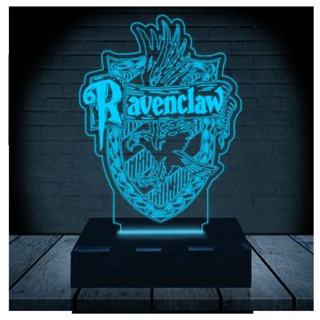 Abajur Luminária Mesa Corvinal Harry Potter Ravenclaw LED - Tecnotronics -  Abajur - Magazine Luiza