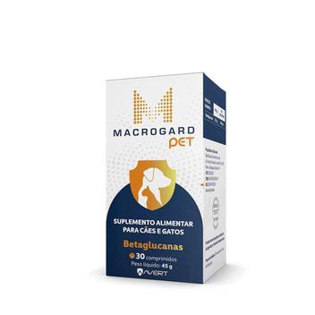 Macrogard Pet Suplemento Alimentar para Cães e Gatos Avert 45 g - 30 ...