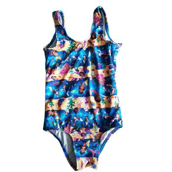 Maiô Infantil Menina Diversas Estampas Modelo Proteção Uv Moda Praia ...