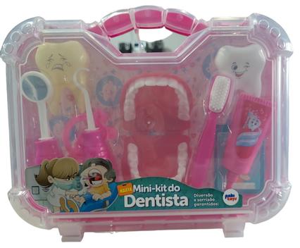 Maleta Mini Dentista Pakitoys com Acessórios - RioMar Kennedy Online