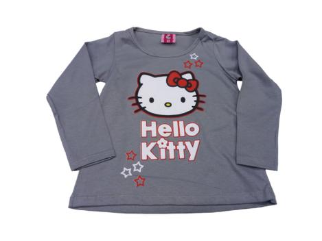 Manga Longa Hello Kitty Rosto Baby Infantil MAJ673 MAJ724 RCH - Baby ...