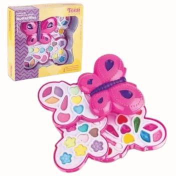 maquiagem infantil, Brinquedo Maquiagem Sombra Olho Bonito para Jogo  Princesa Menina Maquiagem, 24 Cores Paleta Sombras e Maquiagem para  Bochechas para Crianças, Rianpesn