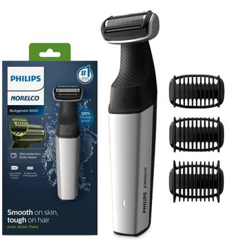 Máquina de barbear corporal Philips Norelco Series 5000 para homens ...
