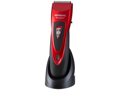 Máquina de Cortar Cabelo Mondial Flex Clipper - CR-04 10 Níveis de ...