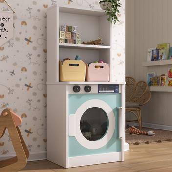 Máquina De Lavar Roupa Infantil Brinquedo 100% Mdf - Moveis Freitas ...