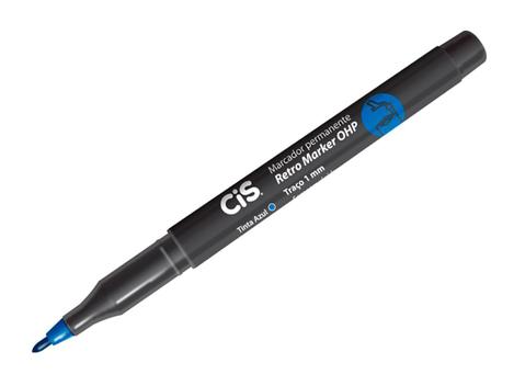 Marcador Permanente Retro Marker OHP, 1.0 mm, Caixa Com 12 Unidades ...