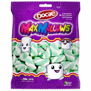 Marshmallow Twist Verde 250g Docile - Marshmallow - Magazine Luiza
