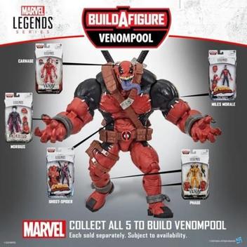 Marvel Legends Deadpool Venompoolヴェノムプール Legends Series Deadpool Venompool (in Box) | MercadoLivre