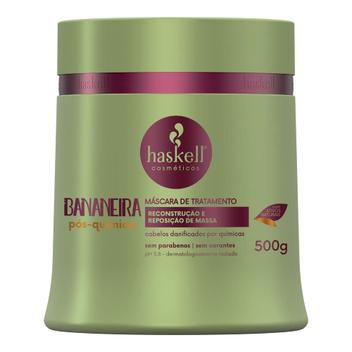 Máscara De Tratamento Haskell Bananeira Pós Química 500g Reconstrução e ...