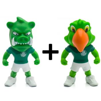 Mascote do Palmeiras Dupla Boneco Futebol Colecionável Vinil - fut toy ...