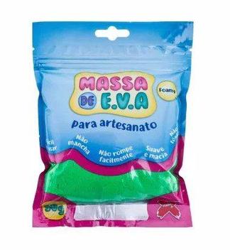 Massa de Modelar Eva Para Artesanato Verde Escuro 50g Make + - MAKE+ ...