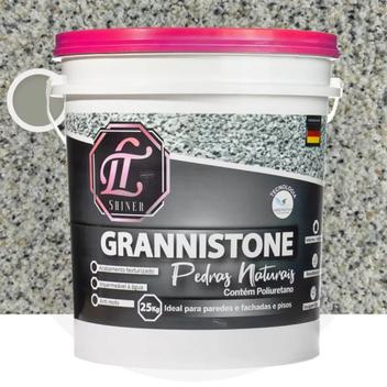 Massa Para Efeito Pedras Naturais Grannistone 25 Kg - LT Shiner - Pisos ...