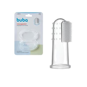 Massageador Escova Gengiva Silicone Dente Bebê Estojo Buba - Escova de ...