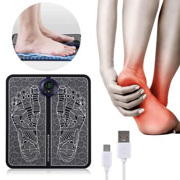 Massageador Pés E Pernas Tapete Pulso Elétrico Digital Bivolt - Massageador de Pés - Massagem e Relaxamento - Magazine Luiza