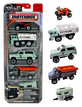 Matchbox 2018 - Pack 5 - Ranger Rescue - Mattel - Carrinhos e Cia ...