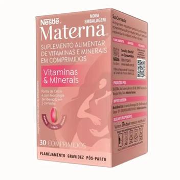 Materna Nestle Vitamina Para Gestante - Multivitamínico ...