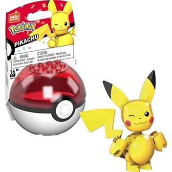 Pokemon Pikachu Pokebola - Mega Construx - Mattel GVK60 - Mattel -  Brinquedos e Games FL Shop