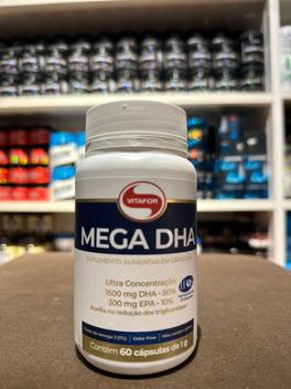 Mega DHA - Vitafor - 60 cápsulas - Ômega 3 / Óleo de Peixe - Magazine Luiza
