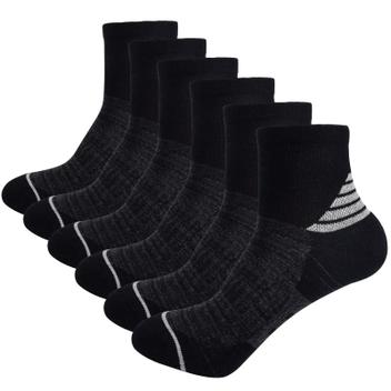 IRAMY Calze Compressione Graduata Donna Calzini da Corsa Supporto Alla Caviglia Calze Running Compressione Sportive con Plantar Fasciite 3 Paia