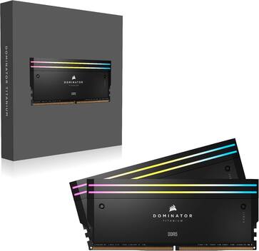 Memória RAM Corsair Dominator Titanium RGB 64GB DDR5 6000MHz