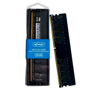 Memória RAM Desktop Gamer DDR4 16GB 2666MHz DIMM Knup KP