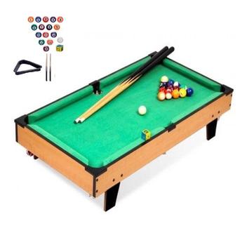 BRINQUEDO SINUCA INFANTIL MESA DE BILHAR JOGO GRANDE 52CM COM PES