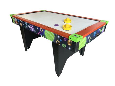 🥏 Mesa dobrável de air hockey para uso recreativo - jogos