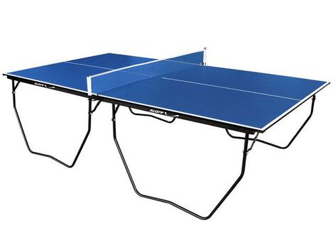 Homcom - Mesa de ténis de mesa dobrável, PING PONG