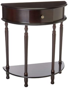 Recibidor De Entrada Frenchi Home Furnishing 3-Tier Mesa Ovalada
