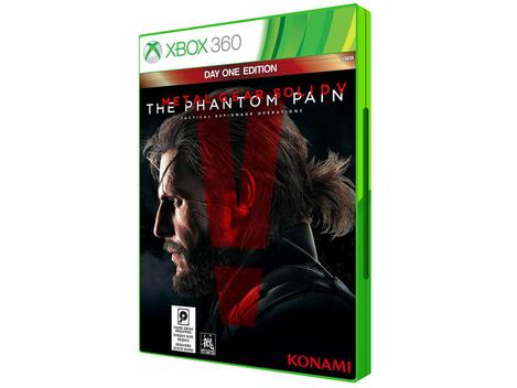 Metal Gear Solid V: The Phantom Pain - Day One Edition para Xbox 360 -  Konami - Outros Games - Magazine Luiza