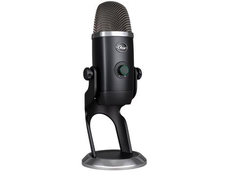Microfone Condensador Blue Yeti X USB - Microfone Condensador