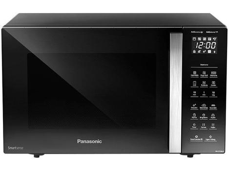 Micro-ondas 30 Litros Com Grill - Preto - Panasonic - Nn-gt68lbrun - 110v