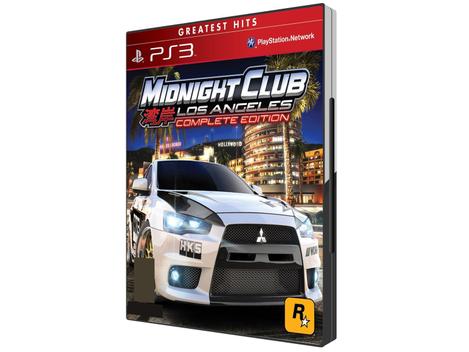 Jogo De Corrida Midnight Club Ps3 Edição Completa Original