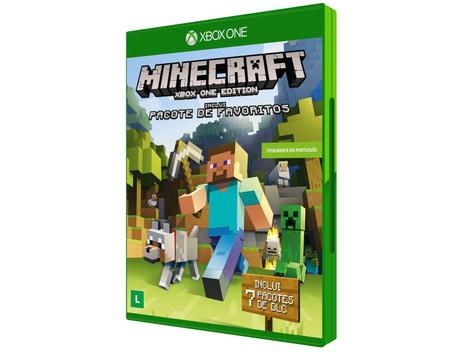 Jogo Minecraft Xbox One Novo - Meu Game Favorito