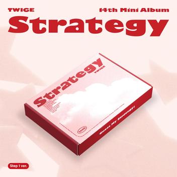 Mini álbum TWICE STRATEGY Step 1 Versão 14º Mini Álbum