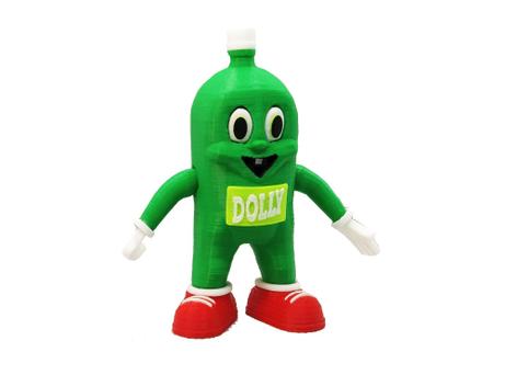 Mini Boneco Dollynho com 9cm - 3dPrint - Mini Boneco - Magazine Luiza