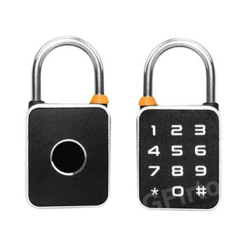 Mini Cadeado Biométrico Portátil Combinação De Senha De Impressão ...