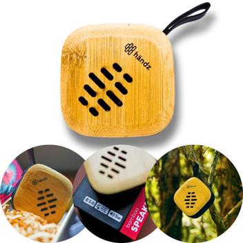 Caixa de Som Handz Bamboo Eco Sound Box