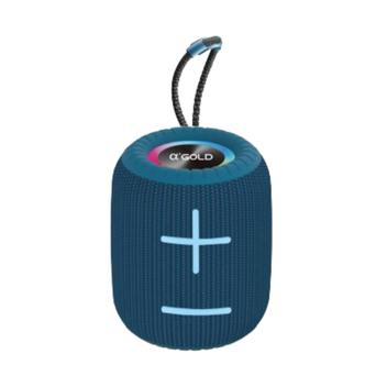 Caixa de Som Agold Azul Sm-20