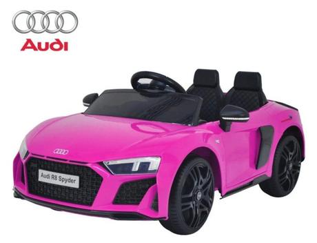 Mini Carro Elétrico Infantil Criança 12V Audi R8 Spyder Controle Remoto  Motorizado Brinqway BW-123 em Promoção é no Buscapé