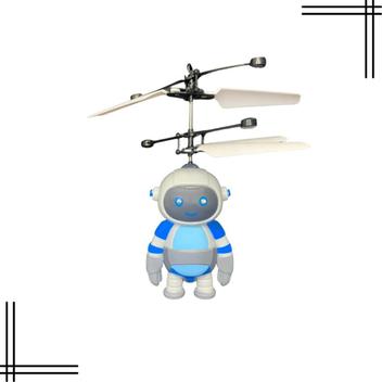 Mini Drone Robô Voador Azul Voa de Verdade Brinquedo - Robomix - Robô -  Magazine Luiza