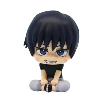 Zhongkaihua JJK - Juego De 10 Figuras De Anime Gojo Satoru Y Geto Suguru, Mini Modelo De Estatua, Decoración Para Tartas, Coleccionables, Regalos, 9,5 Cm, PVC