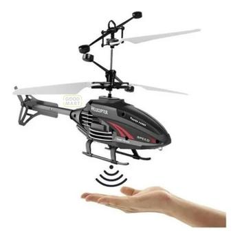 Avião Helicóptero Drone Recarregável Usb Com Controle Remoto no Shoptime