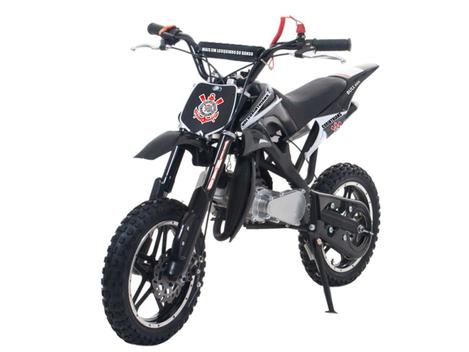 Mini Moto Motorizada Bk-R6 49cc Corinthians Preta Bull Motors - Compre  Agora