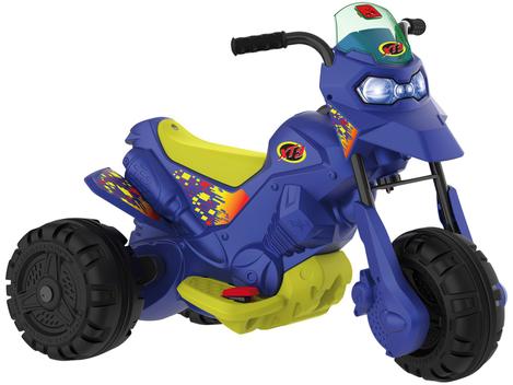 MOTO CRIANÇA 50cc 2t MX COBRA Azul