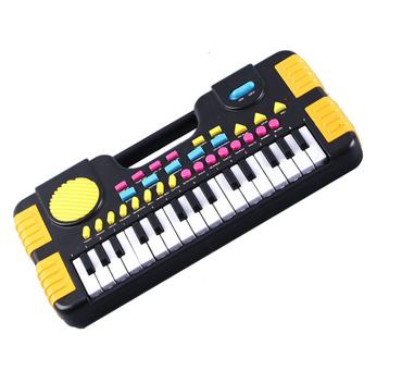 Piano Caixa de Música Placas Lona Brinquedos Musicais Hardboard Piano  Teclado Caixa de Música para Meninos Instrumentos Em Miniatura (BLACK) :  : Brinquedos e Jogos