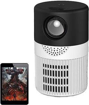 Mini Projetor Wi-Fi, Projetor Portátil de Viagem de Tamanho de Bolso,  Suporte 1080p, Projetor de Filme para Dentro e Fora, Assistir em Qualquer  Lugar