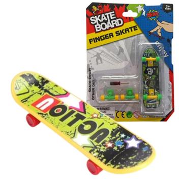 Mini Skate De Dedo Kit 3 Pares Brincando Fingerboard Radical