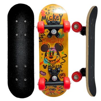 ミッキー Mini Skate Infantil Minie E Mikey Mouse Estampado Disney Suporta