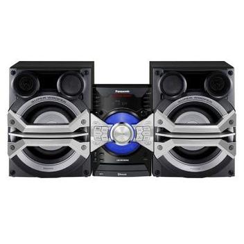 Mini System Panasonic 1200W Bluetooth USB MP3 SCAKX58LBK